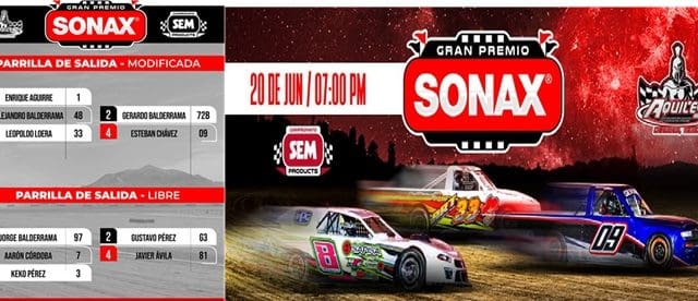 Lista la salida de parrillas de la cuarta fecha del Aquiles Speedway Park