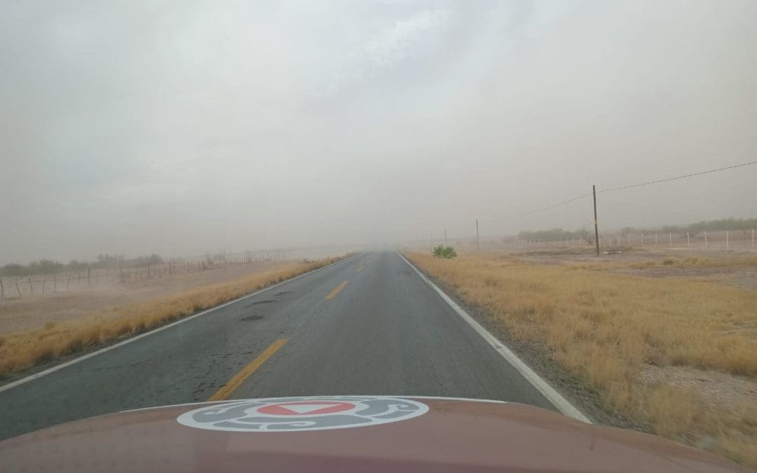 Alertan lluvias, granizo y vientos de hasta 65 km/h