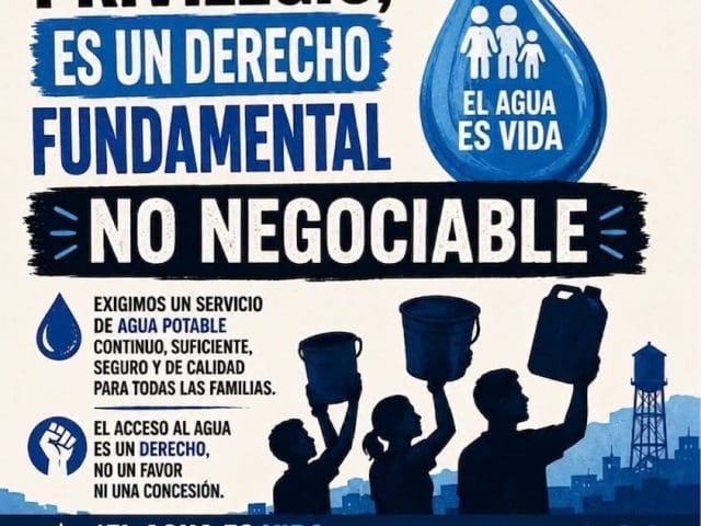 “Es el cártel del agua”: Alan Falomir acusa a Morena de orquestar protesta contra la JMAS
