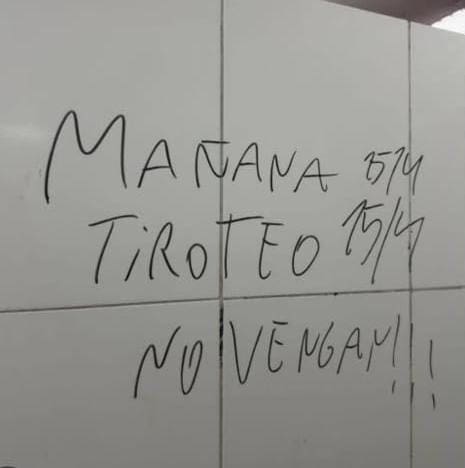 Han recibido 47 casos de amenazas de tiroteo en secundarias