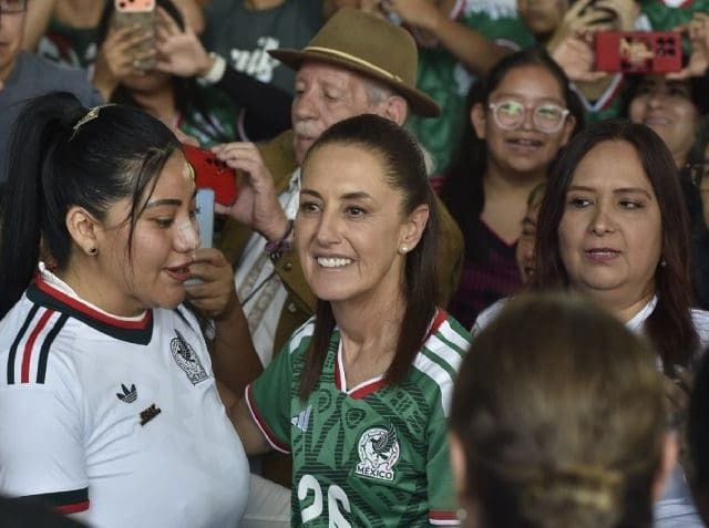 Sheinbaum sigue inauguración del Mundial 2026 desde deportivo en Gustavo A. Madero