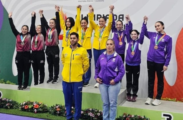 Cierra Chihuahua en Gimnasia con 1 plata y 2 bronce