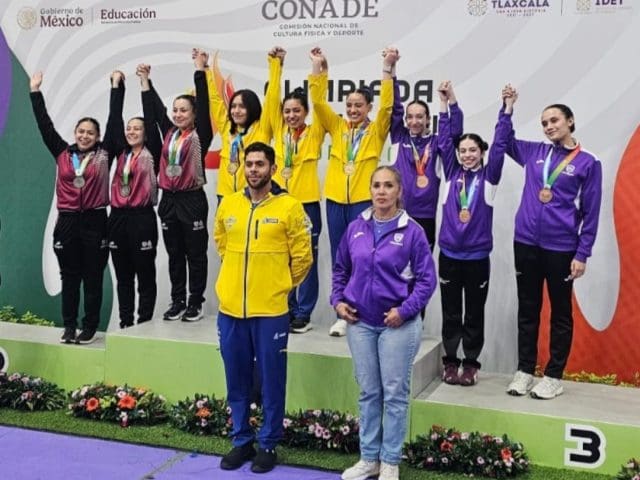 Cierra Chihuahua en Gimnasia con 1 plata y 2 bronce
