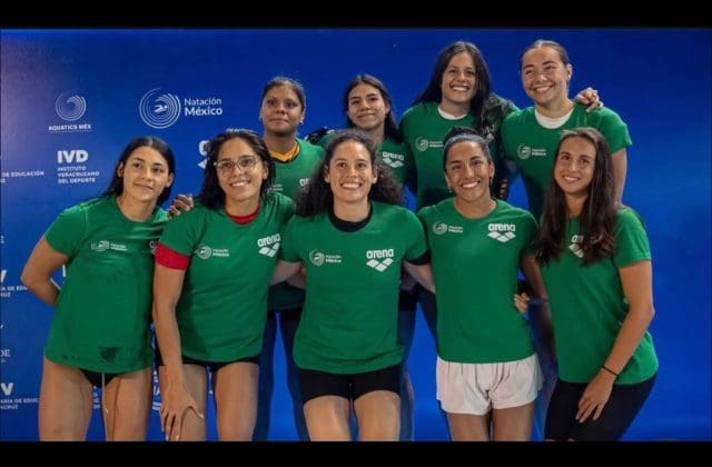 La sirena Byanca Melissa puesta para los juegos Centroamericanos y del Caribe