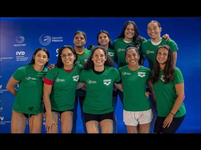 La sirena Byanca Melissa puesta para los juegos Centroamericanos y del Caribe
