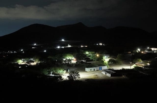 Avanza modernización rural: concluyen obras de alumbrado LED en 18 comunidades