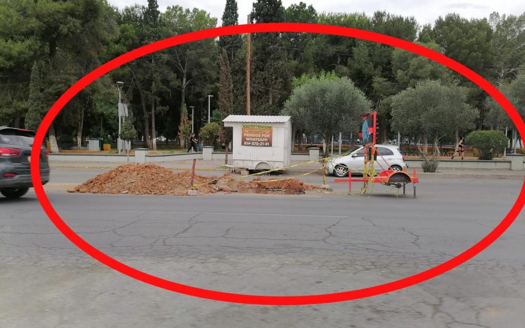 Advierten cierre parcial en avenida Colón por obras de la JMAS