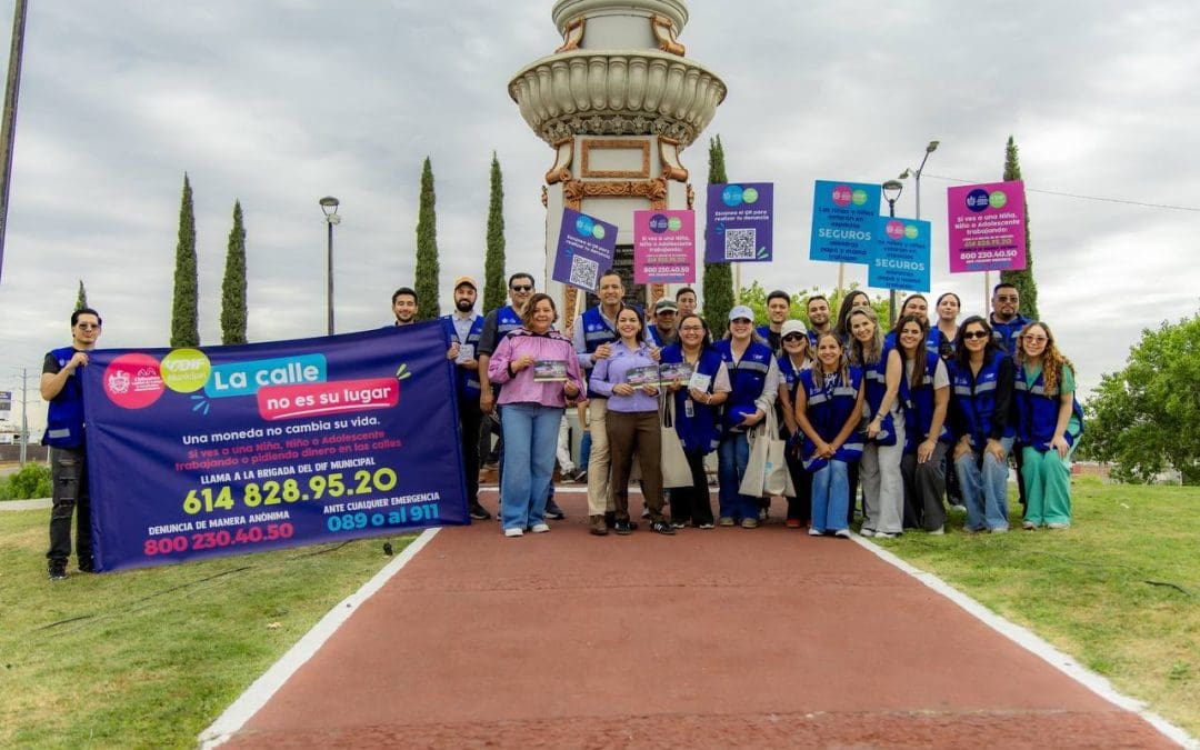 Impulsan iniciativa «La calle no es su lugar» para proteger a la niñes chihuahuense
