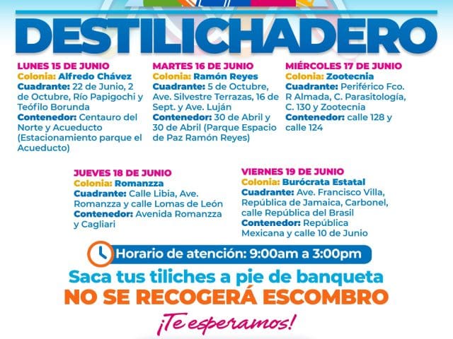 «Destilichadero» llegará a cinco colonias de ciudad Chihuahua