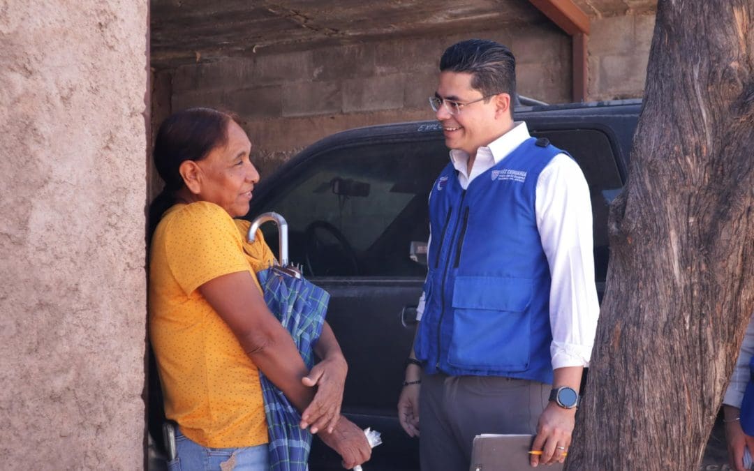 Durante 12 horas seguidas Rafa Loera recorrió el norte de la ciudad con Chalecos Azules