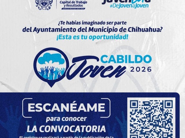 Última semana para integrarse al «cabildo joven 2026» en Ciudad Chihuahua