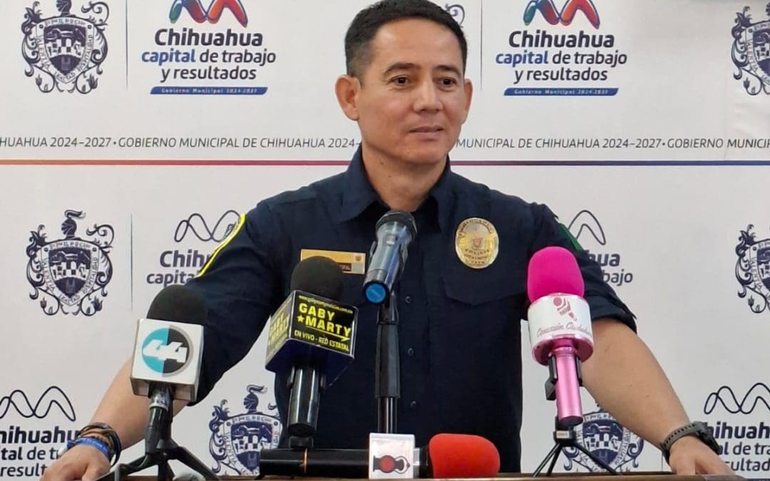Disminuye 22 % los homicidios en Chihuahua capital durante 2026: Comisario Julio Salas