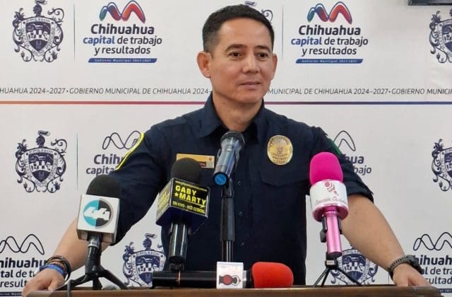 Disminuye 22 % los homicidios en Chihuahua capital durante 2026: Comisario Julio Salas