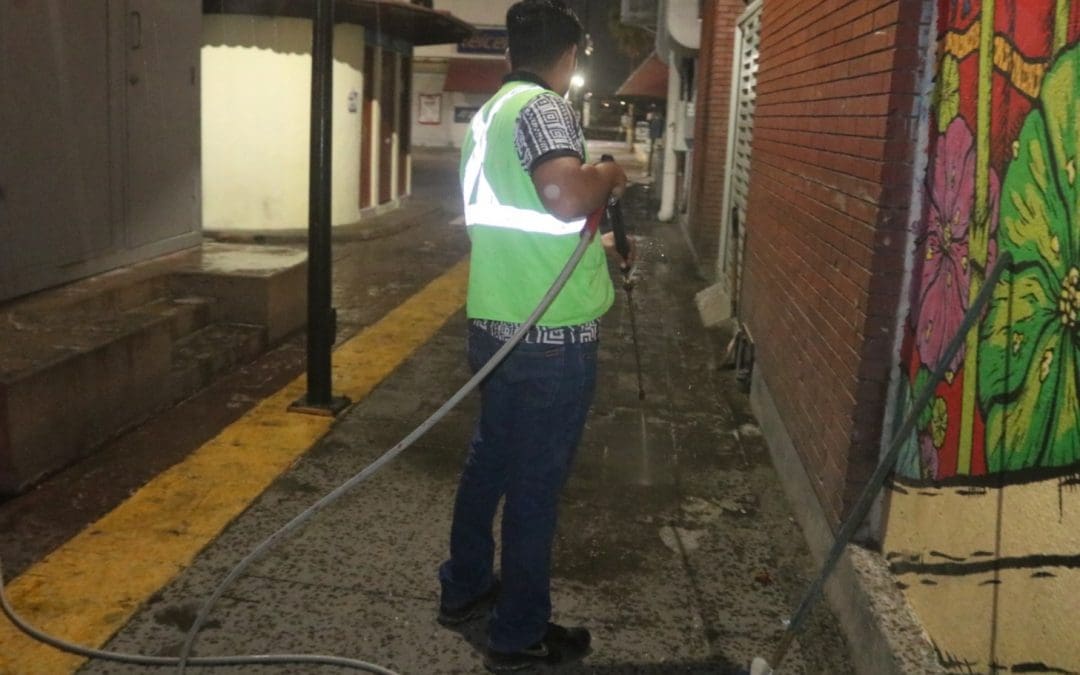 Más limpio y ordenado: Se desarrolló operativo especial en el centro histórico de Chihuahua