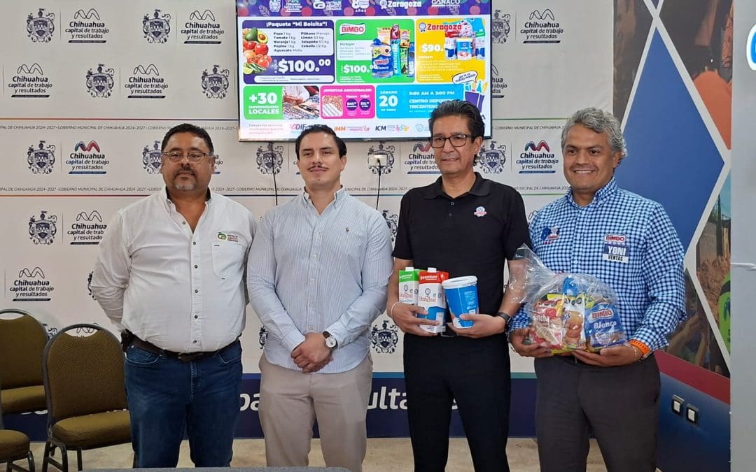 Canasta básica a precios especiales en una edición más de «Mercadito más barato»