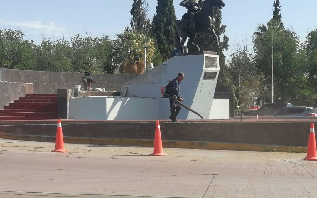 Concluyen restauración del monumento a la División del Norte