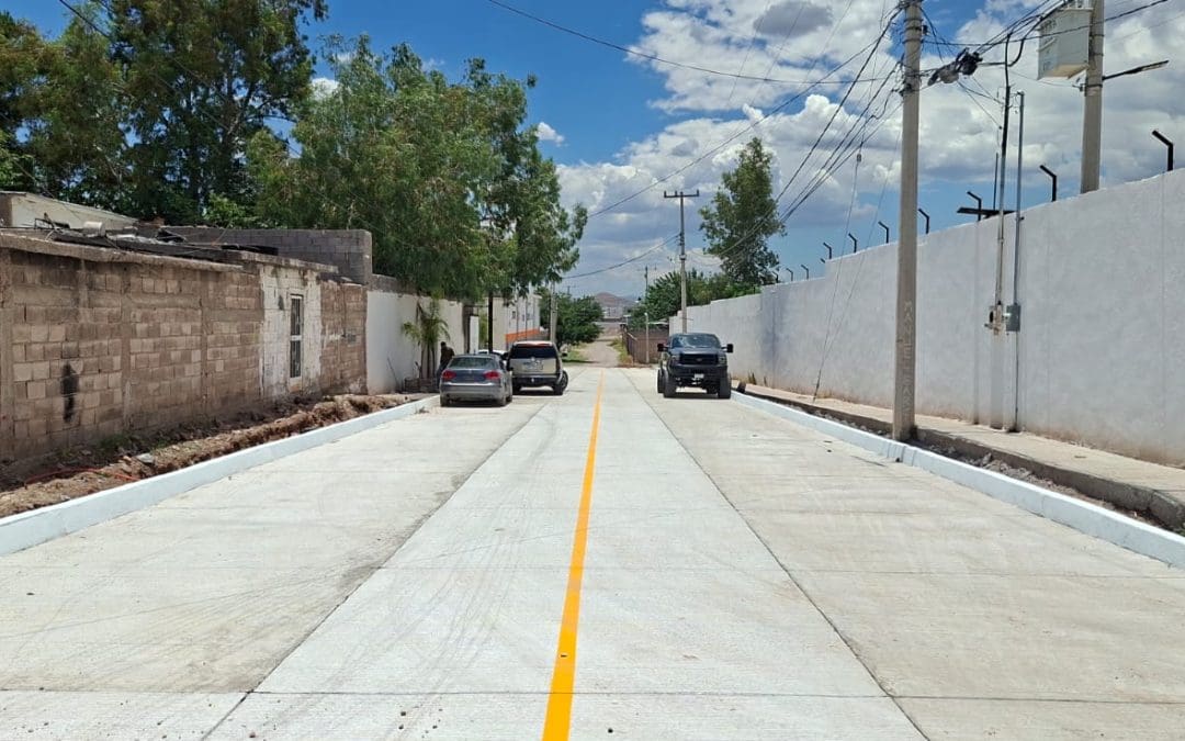 Vecinos ven concretada obra de pavimentación gracias al «presupuesto participativo»
