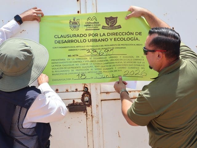 Clausuran 11 recicladoras tras operativo municipal en Chihuahua
