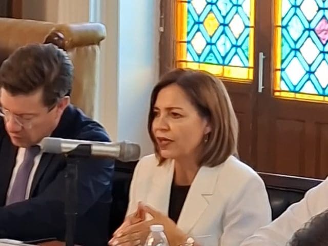 Acusa Rosa Isela Martínez a Morena de oponerse al blindaje electoral contra el crimen organizado