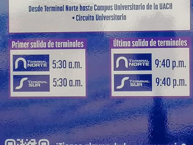 Colocan información de rutas y horarios en estaciones del Bowí