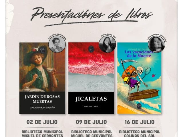 La literatura chihuahuense toma las bibliotecas con el ciclo de presentaciones PECH 2025