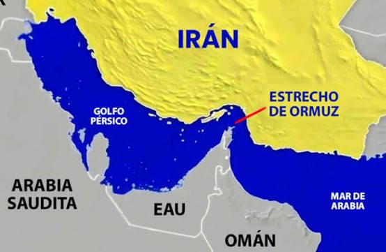 Anuncia Irán cierre del estrecho de Ormuz y aumenta tensión en Medio Oriente