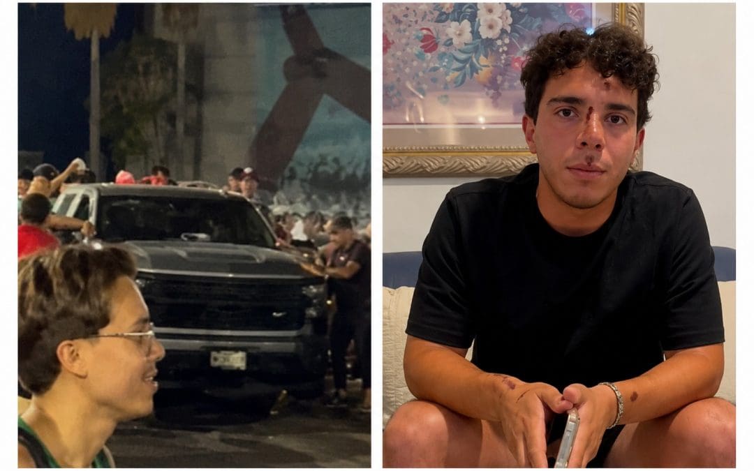 Joven lesionado en atropello de la División del Norte pide atención urgente para acompañante hospitalizada