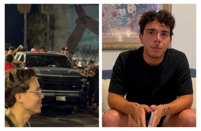 Joven lesionado en atropello de la División del Norte pide atención urgente para acompañante hospitalizada