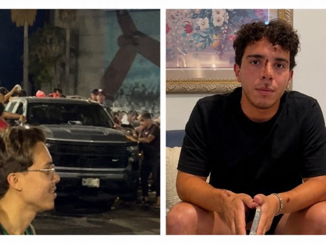 Joven lesionado en atropello de la División del Norte pide atención urgente para acompañante hospitalizada