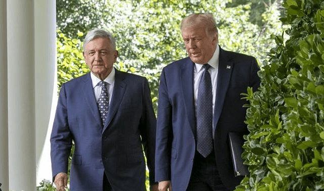 Respalda AMLO a Sheinbaum y pide a Trump a reflexionar sobre asesorías