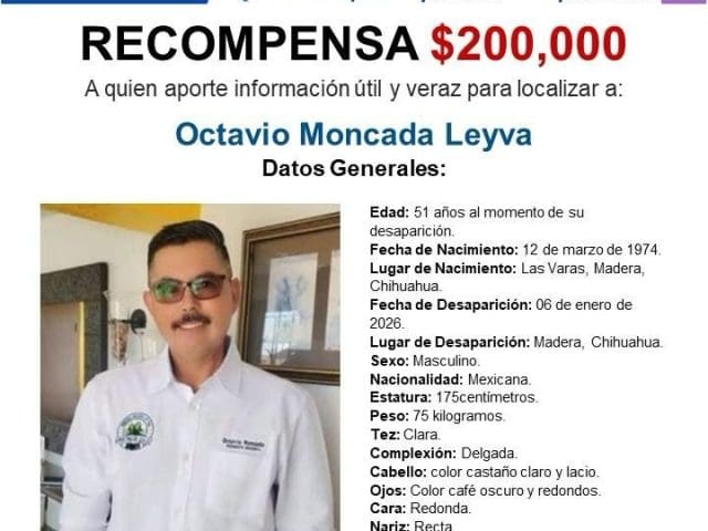 Continúan sin información sobre paradero de presidente de Las Varas, Madera