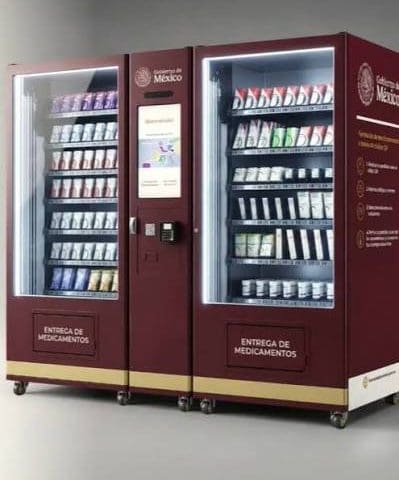 Analizan ubicación de máquinas expendedoras de medicamentos