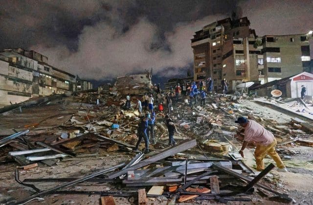 Sube a 164 la cifra de muertos por terremotos en Venezuela