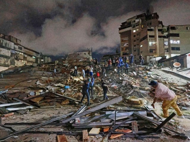 Sube a 164 la cifra de muertos por terremotos en Venezuela