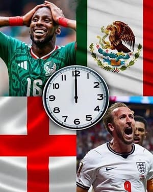 Cambian al mediodía del domingo juego entre México e Inglaterra