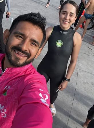 Chihuahuenses seleccionados de para triatlón compiten este domingo en chile