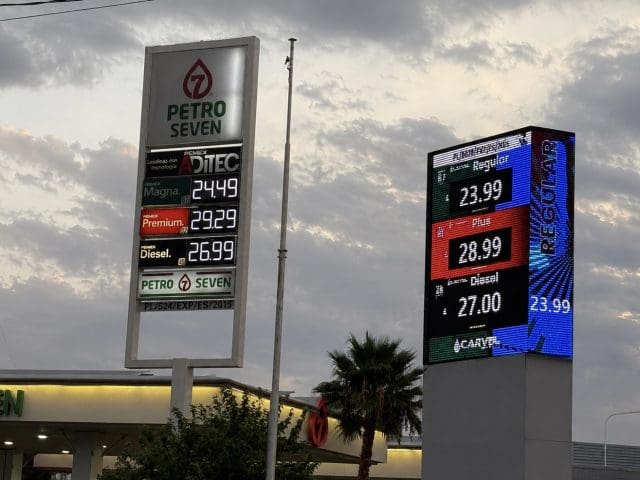 La gasolina Premium ya roza los 30 pesos por litro en Chihuahua