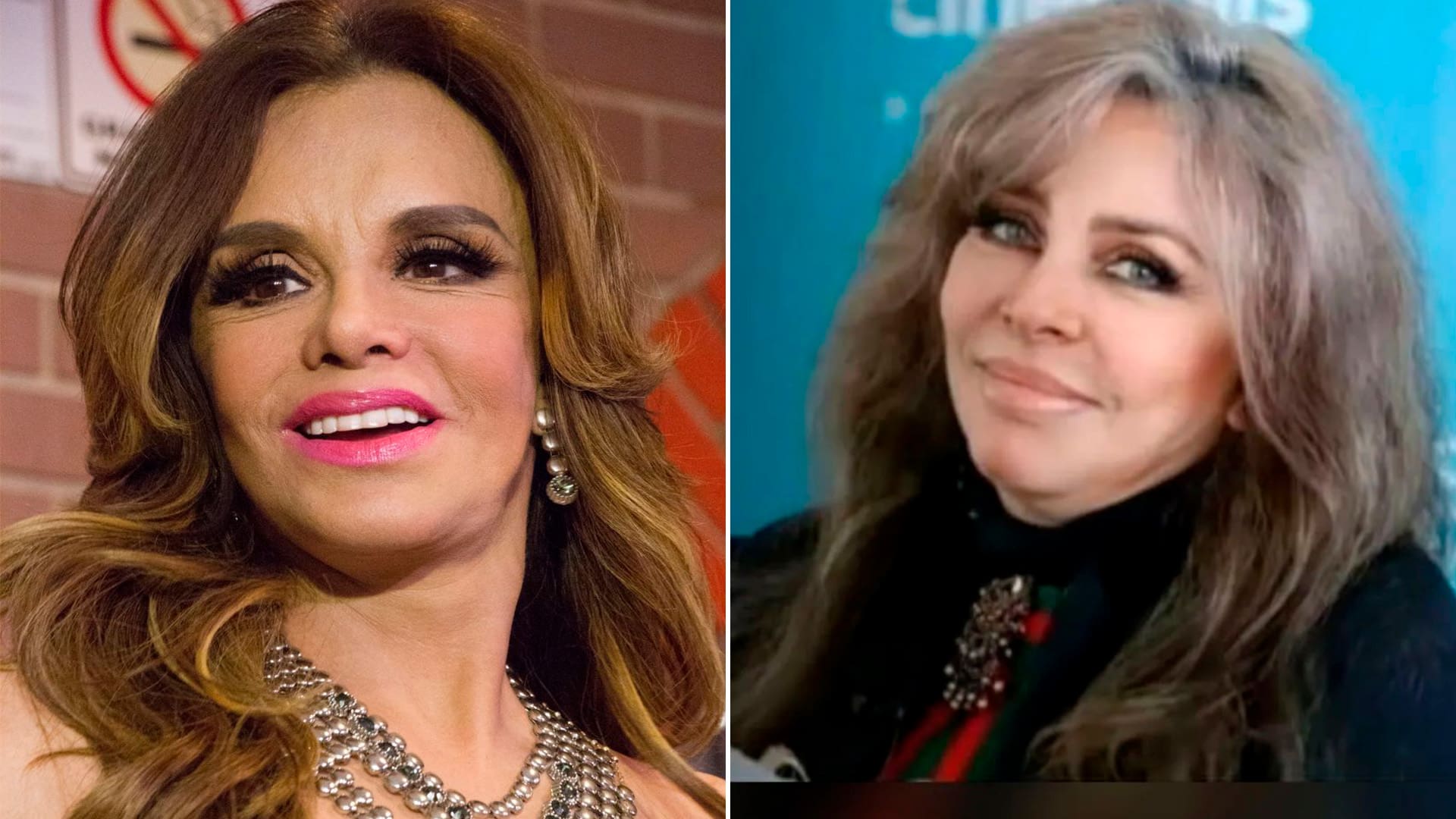 Lucía Méndez y Verónica Castro