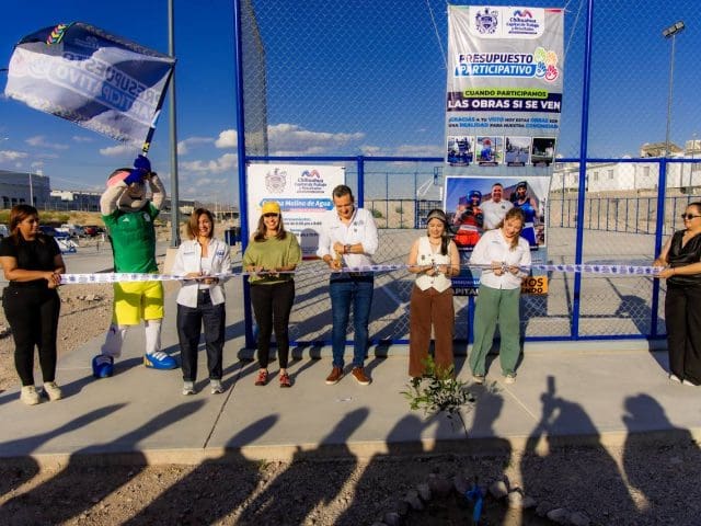 Molino de Agua estrena parque gracias al Presupuesto Participativo