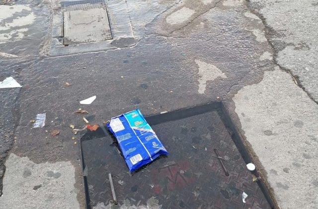 Aclaran que escurrimiento en calle Camargo no corresponde a fuga de agua potable