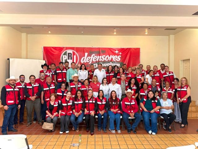 PRI pone en marcha a sus «Defensores de Chihuahua» para fortalecer su estructura en el estado
