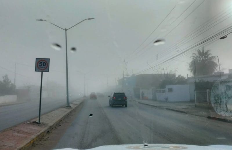 Mantienen pronóstico de lluvias, tormentas eléctricas y posible granizo durante el resto de la semana