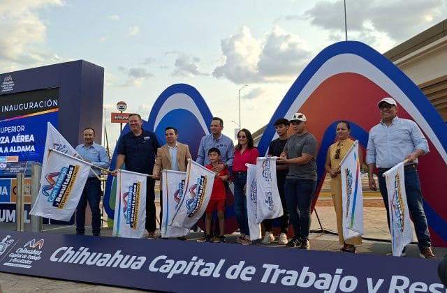 Inaugura Marco Bonilla paso superior en Fuerza Aérea y Carretera a Aldama