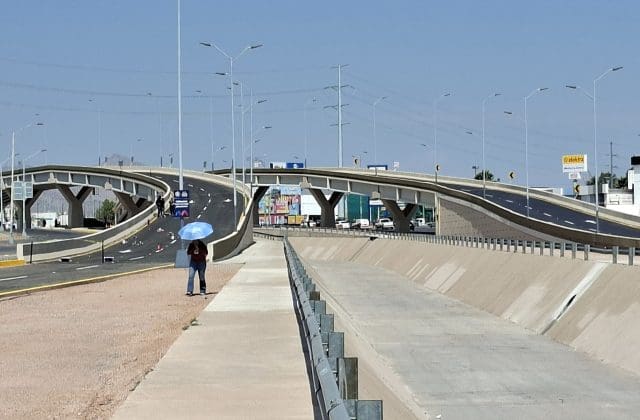 Paso Superior Los Nogales–Industrias, listo para su inauguración