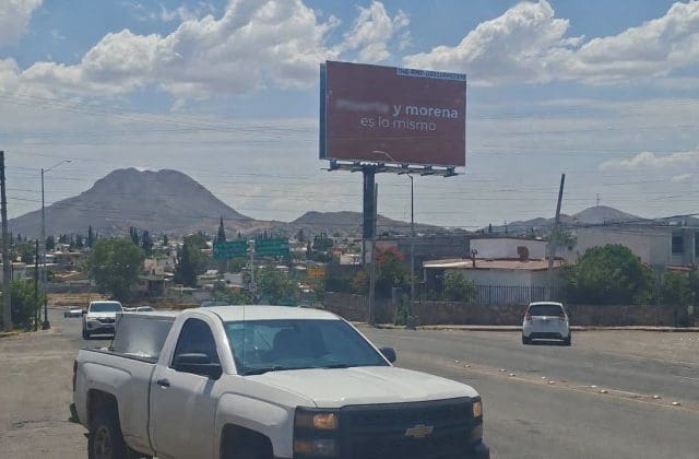 Cruz Pérez Cuéllar acusa a Maru Campos de usar espectaculares para atacar a Morena