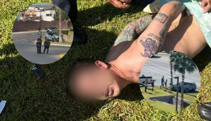 ¡TRAGEDIA Y LOCURA EN HACIENDAS DEL VALLE! JOVEN DROGADO Y DESNUDO MATA A ANCIANO EN BESTIAL CHOQUE Y INTENTA HUIR A PIE