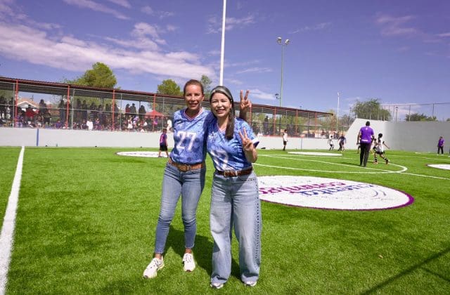 Con evento deportivo rehabilitan la Deportiva «Pistolas Meneses»