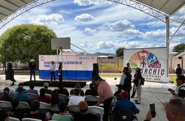 Alcalde de Temósachic destaca avances y agradece apoyo estatal
