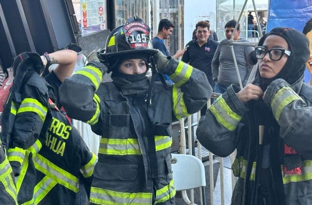 Participan en varias actividades bomberos en su día; previos a los festejos de este 22 de Agosto