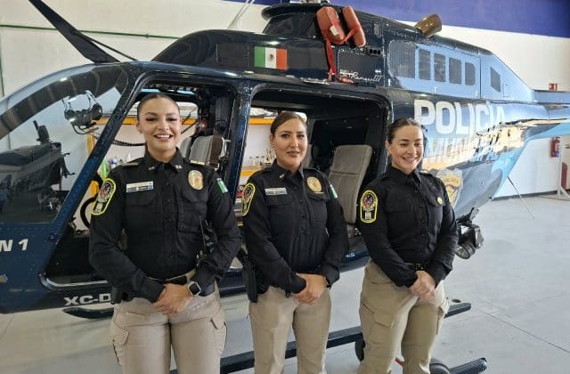 Mujeres policías destacan su incorporación a Operaciones Áreas de la DSPM